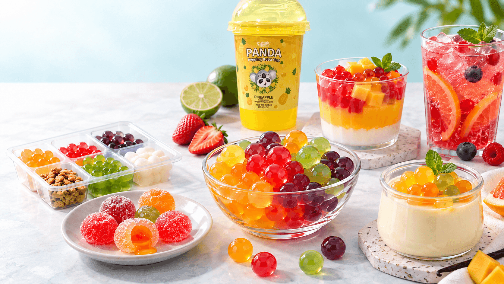 Popping Boba Beyond Bubble Tea: 6 Product Applications for Beverage and Snack Brands