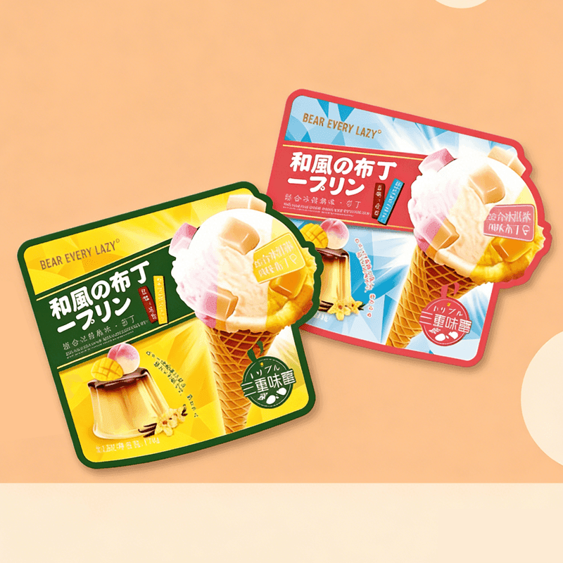 Fruit Juice Ice Cream Pudding