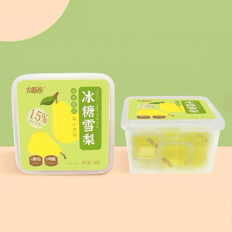 Square Box Herbal Juice Jelly 420g 2
