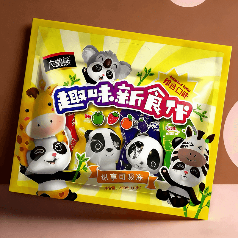 Fruit-Flavoured Squeezable Jelly 520g