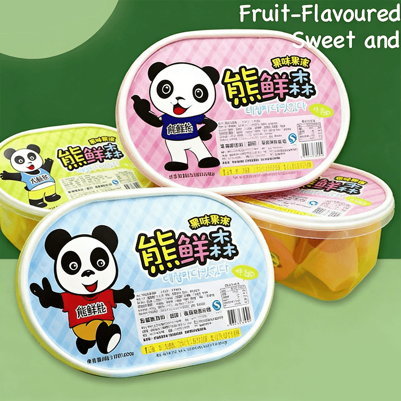 Mr. Bear Fruit-Flavoured Jelly 420g