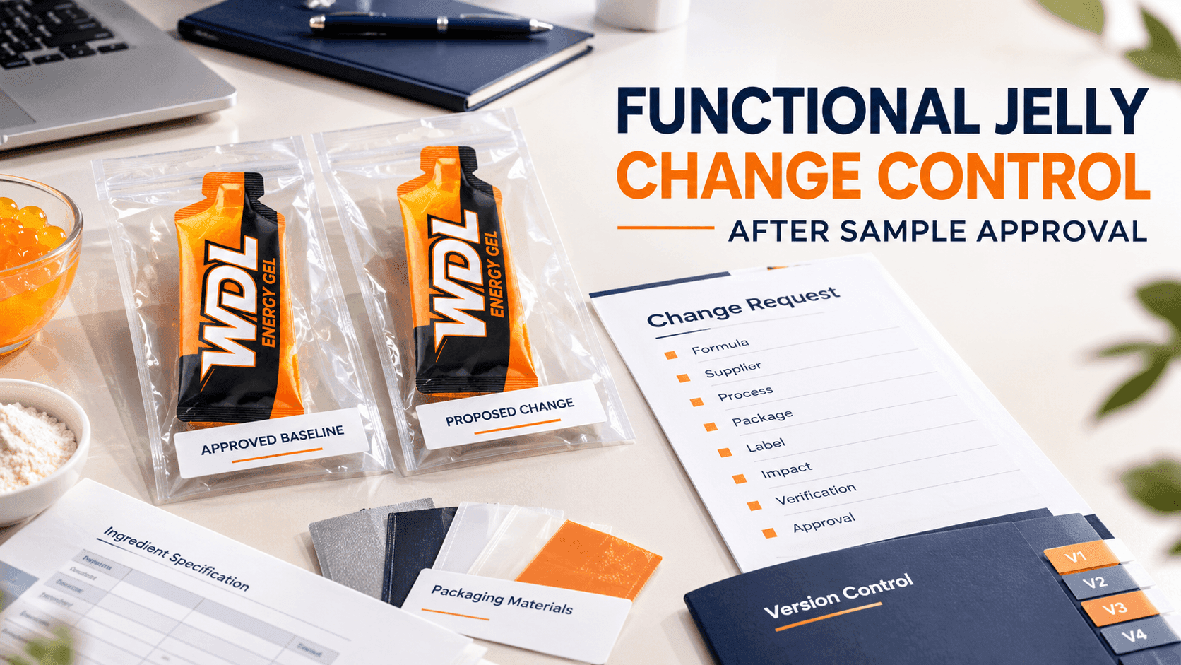 How to Control Functional Jelly Changes After Sample Approval