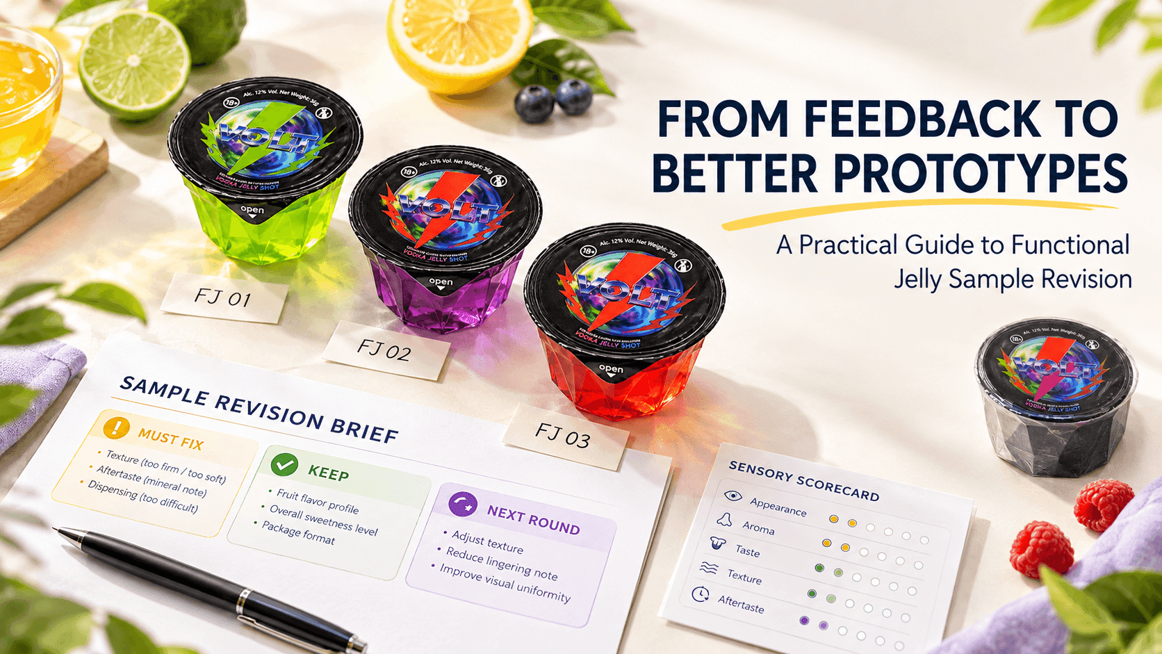 How to Write a Functional Jelly Sample Revision Brief