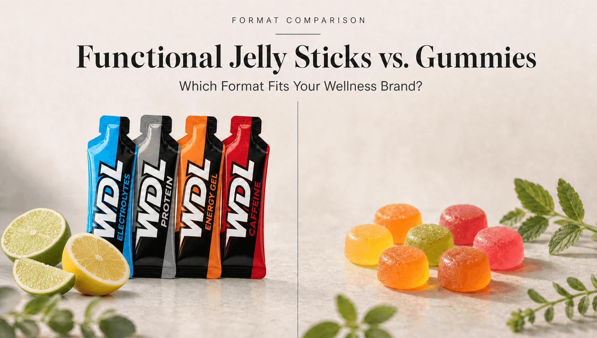 Functional Jelly Sticks vs. Gummies: Which Format Fits Your Wellness Brand?