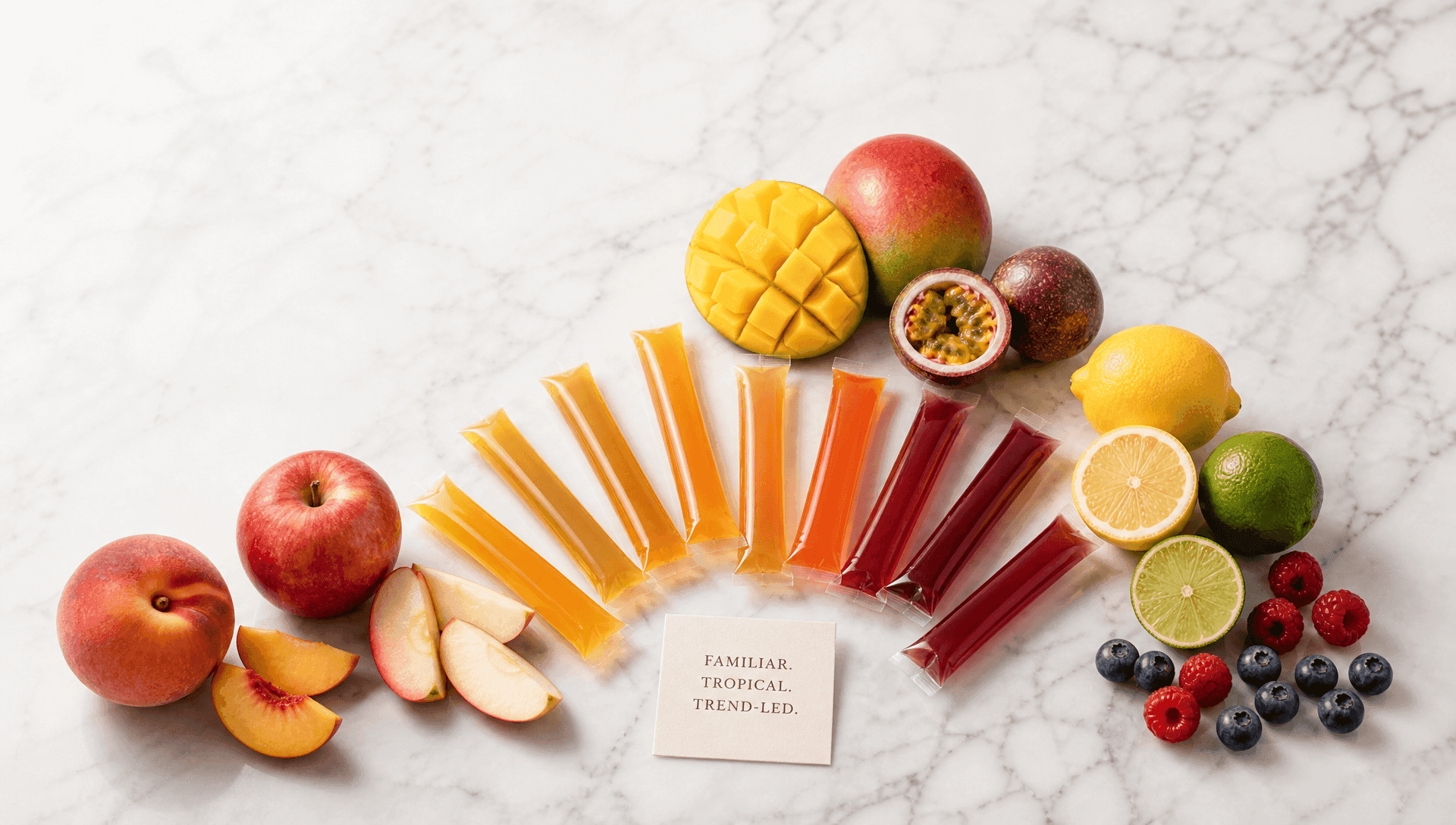 How to Choose Flavors for Functional Jelly: Familiar, Tropical or Trend-Led?